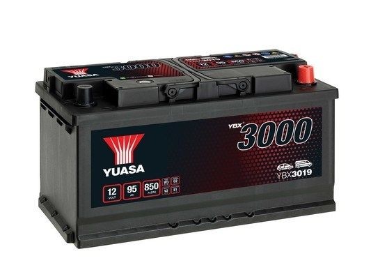 YUASA Starterbatteri Varenummer: YBX3019 billige