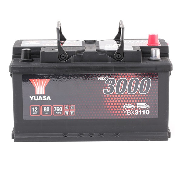 YUASA Starterbatteri Varenummer: YBX3110 billige