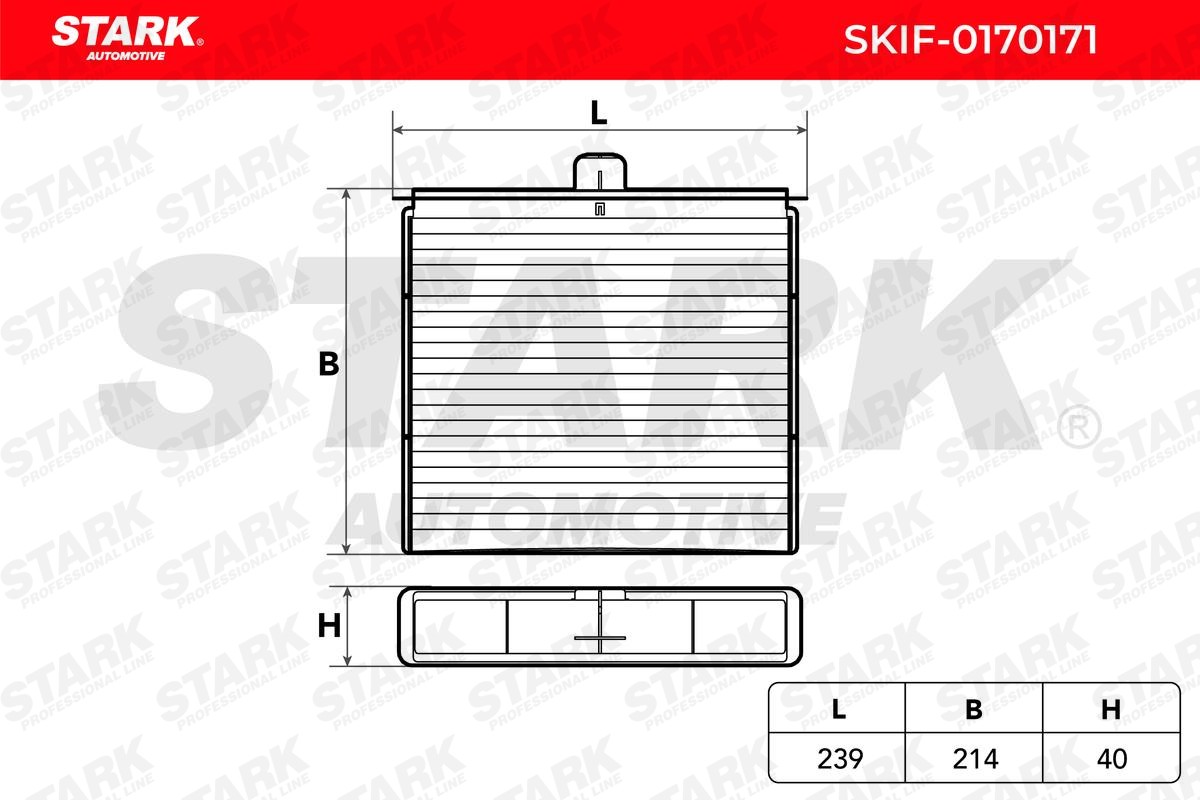 STARK Pollenfilter Varenummer: SKIF-0170171 billige