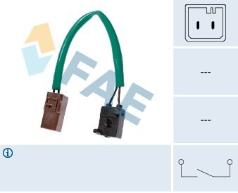 FAE Switch, clutch control (cruise control) Article number: 24905 cheaply