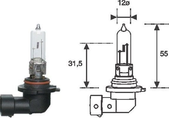 MAGNETI MARELLI Bulb, spotlight Article number: 002577200000 cheaply