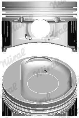 NÜRAL Piston Article number: 87-436800-00 cheaply