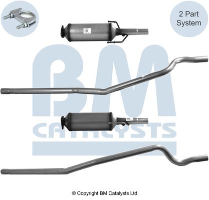 BM CATALYSTS Diesel particulate filter Article number: BM11019 cheaply