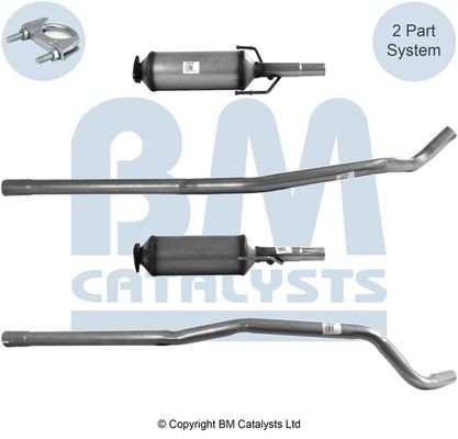 BM CATALYSTS Diesel particulate filter Article number: BM11020 cheaply