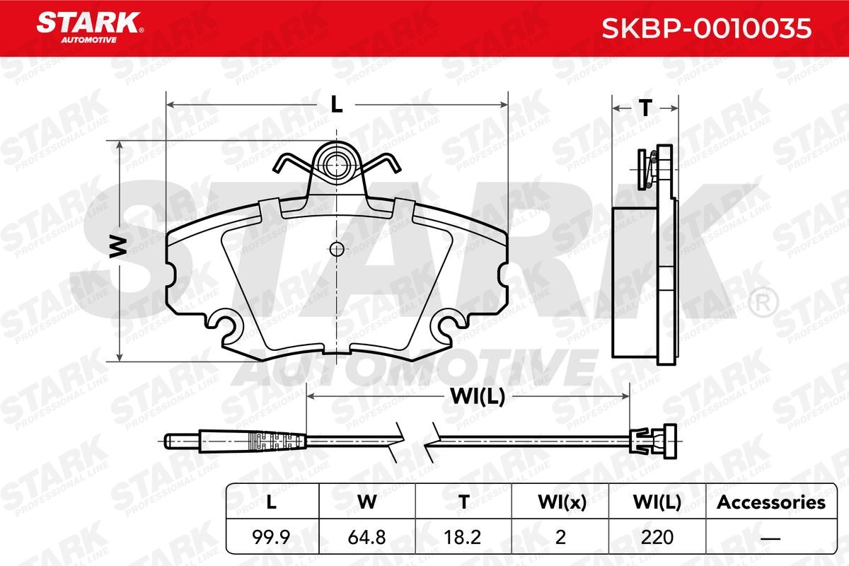 STARK Piduriklotsid Artikli number: SKBP-0010035 soodsalt