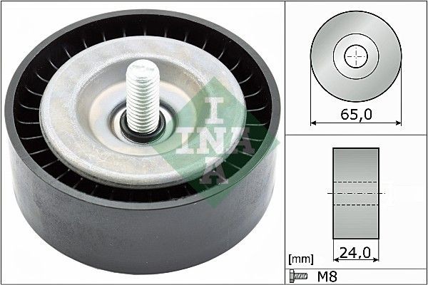 INA Deflection / Guide Pulley, v-ribbed belt Article number: 532 0782 10 cheaply