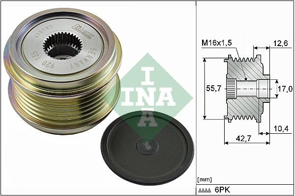 INA Generator friløbskobling Varenummer: 535 0276 10 billige