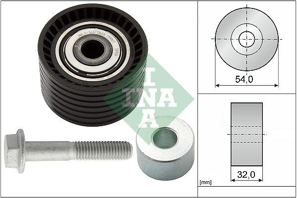 INA Timing belt deflection pulley Article number: 532 0654 10 cheaply