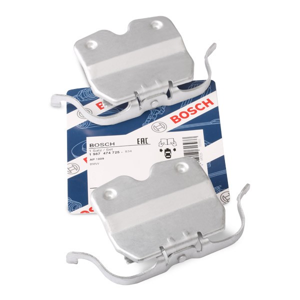 BOSCH 1 987 474 725 Monteringssæt til bremseklodser X5 xDrive40d 3.0 313 HK Diesel 2018