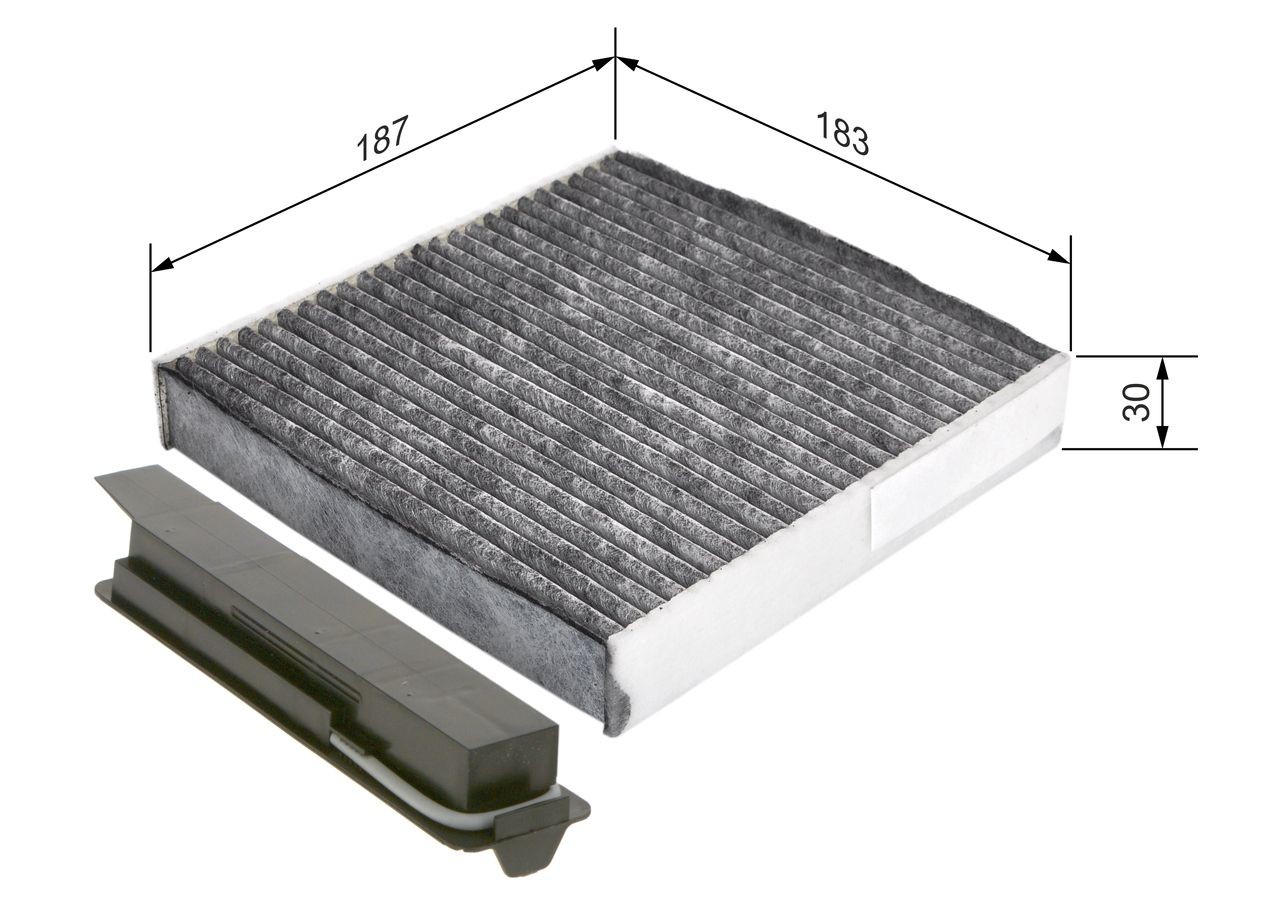 BOSCH Pollen filter Article number: 1 987 435 501 cheaply