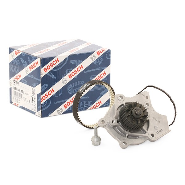 BOSCH Water pump and timing belt kit Article number: 1 987 946 495 cheaply
