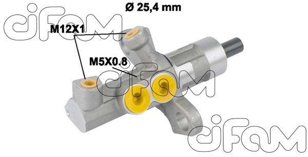 CIFAM Bremsehovedcylinder Varenummer: 202-811 billige