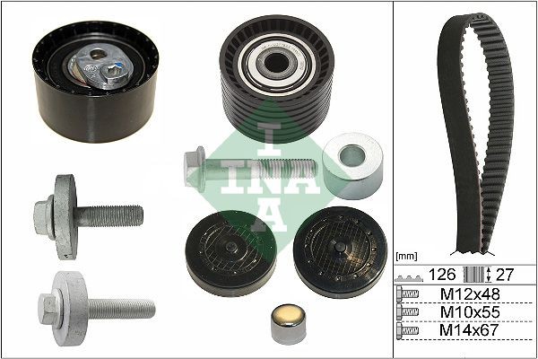 INA Timing belt kit Article number: 530 0638 10 cheaply