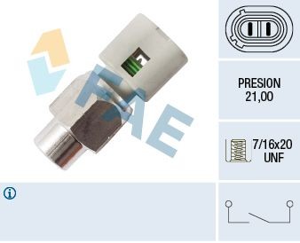 FAE 18501 Oil Pressure Switch, power steering SCÉNIC 1.8 16V 115 PS Petrol 2003