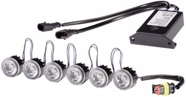 HELLA Daytime Running Light Set Article number: 2PT 010 458-721 cheaply