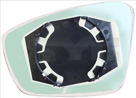 TYC Mirror Glass, outside mirror Article number: 332-0056-1 cheaply