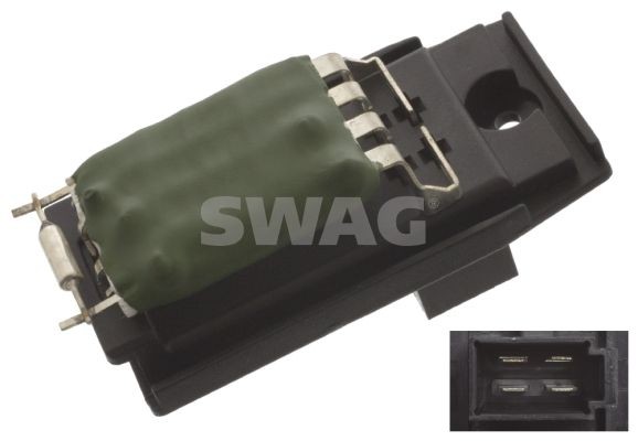 SWAG Blower motor resistor Article number: 50 94 5415 cheaply