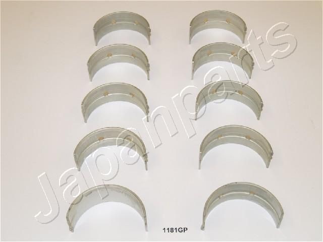 JAPANPARTS Crankshaft Bearing Set Article number: MS1181GP cheaply