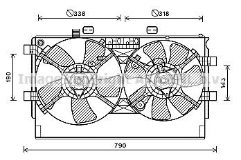 PRASCO Radiaatori ventilaator Artikli number: MT7530 soodsalt