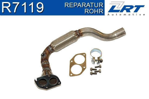 LRT R7119 Repair Pipe, catalytic converter ASTRA 1.8 16V (F08, F48) 116 PS Petrol 2005