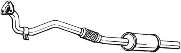 BOSAL Catalytic converter Article number: 090-770 cheaply