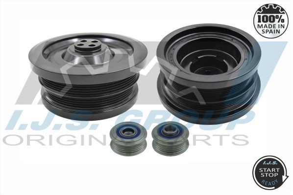 IJS GROUP Belt Pulley Set, crankshaft Article number: 17-1035KIT cheaply
