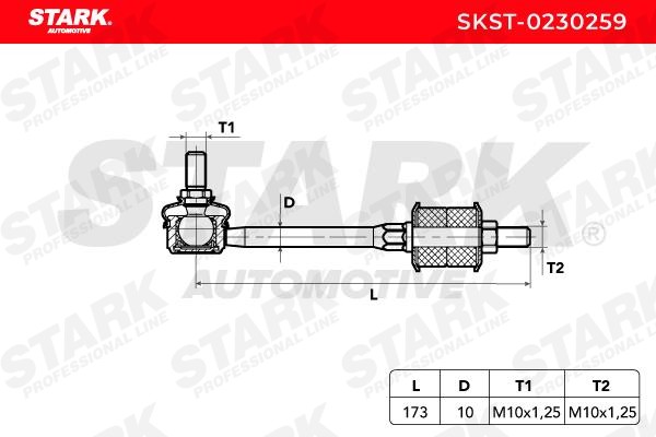 STARK Anti-roll bar link Article number: SKST-0230259 cheaply