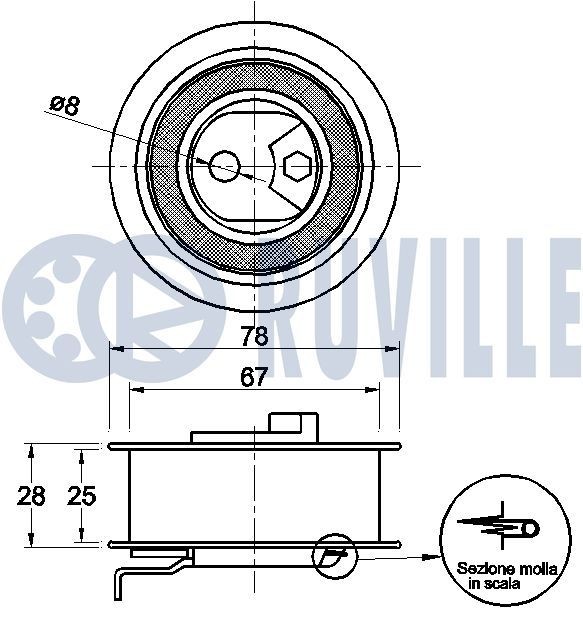 RUVILLE Timing chain kit Article number: 3484021S cheaply