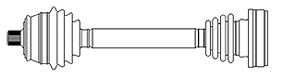 METELLI Drive shaft Article number: 17-0749 cheaply