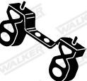 WALKER Gummilist, avgassystem Artikelnummer: 80551 billigt