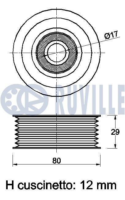 RUVILLE Anti-roll bar link Article number: 917221 cheaply
