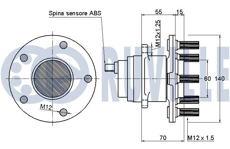 RUVILLE Axle bush Article number: 985446 cheaply