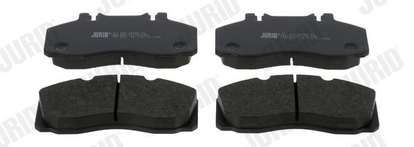 JURID Brake pad set Article number: 2906509560 cheaply
