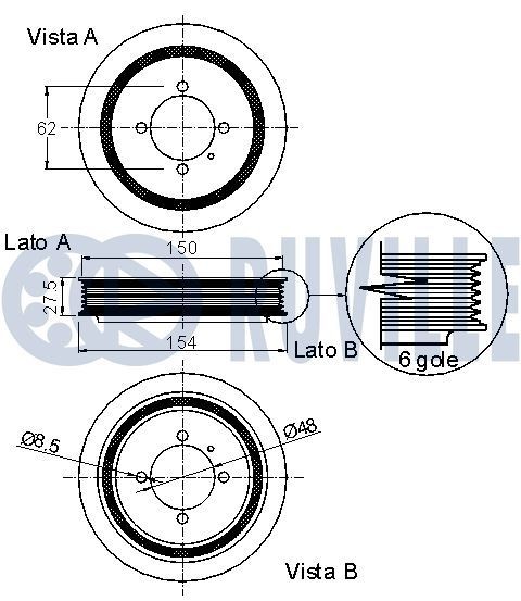RUVILLE Suspension arm Article number: 938107 cheaply