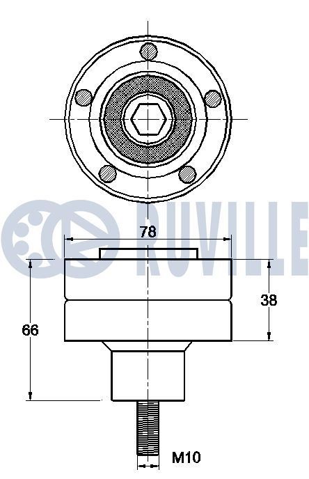 RUVILLE 5732050 Pulley Set, timing belt PAJERO / SHOGUN 3.0 V6 24V 181 PS Petrol 2000