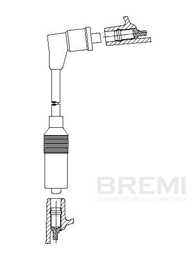 BREMI Sensor, ignition pulse Article number: 16602 cheaply