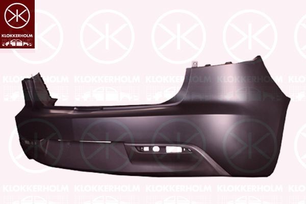 KLOKKERHOLM 3477950 Bagkofanger 3 2.2 MZR CD (BL10) 150 HK Diesel