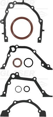 GLASER Crankcase gasket set Article number: B36892-00 cheaply