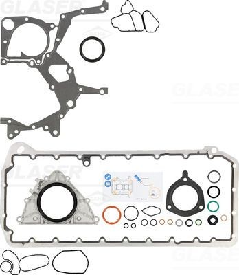 GLASER Crankcase gasket set Article number: B38087-00 cheaply