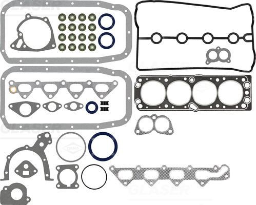GLASER Full Gasket Set, engine Article number: S40051-00 cheaply