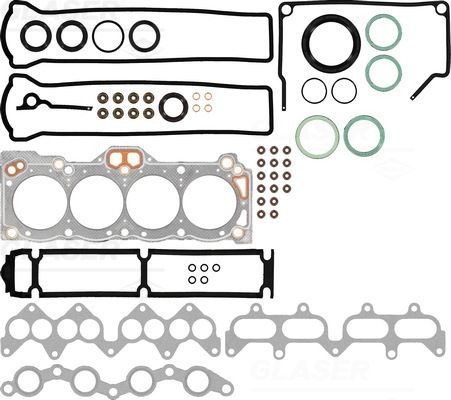 GLASER Full Gasket Set, engine Article number: S37205-00 cheaply