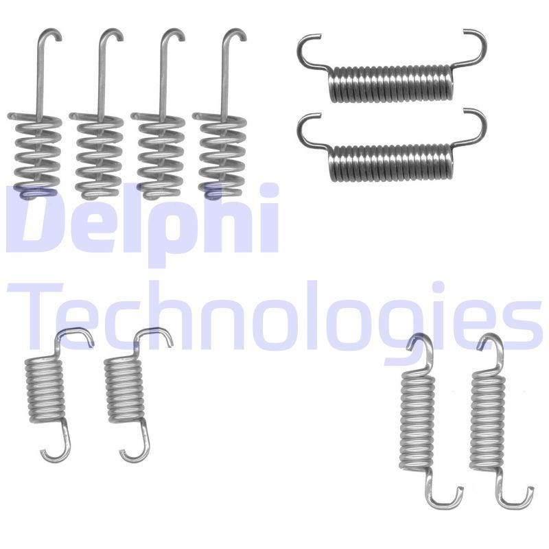 DELPHI LY1404 Tilbehørssæt, parkeringsbremsebakker MULTIVAN 2.0 TSI 4motion 204 HK Benzin