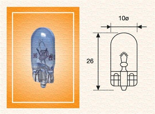 MAGNETI MARELLI Bulb, indicator Article number: 002051900000 cheaply