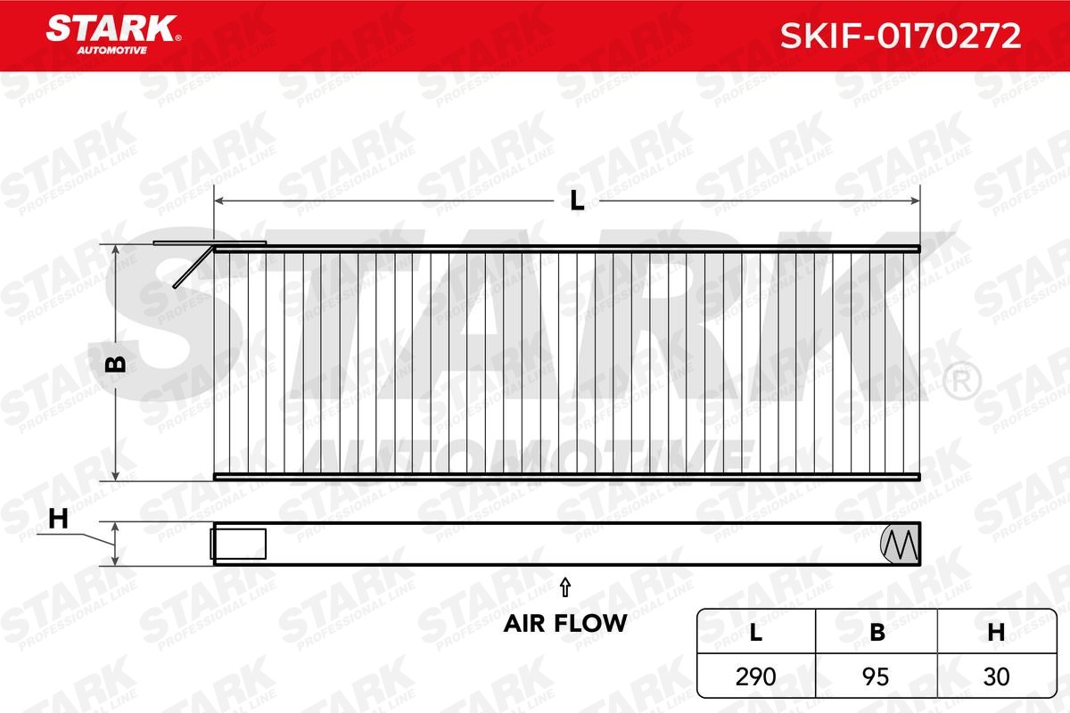 STARK Pollen filter Article number: SKIF-0170272 cheaply