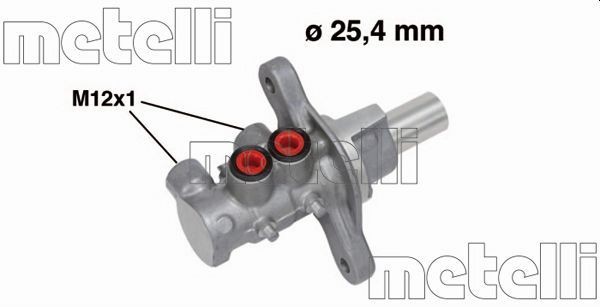 METELLI Peapiduri silinder Artikli number: 05-0674 soodsalt