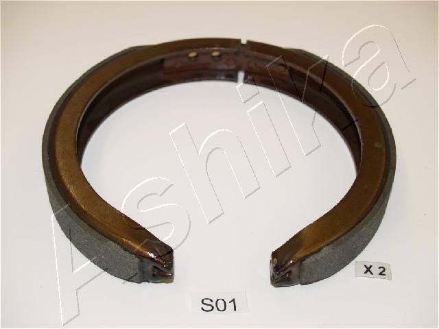 ASHIKA Handbrake shoes Article number: 55-0S-S01 cheaply