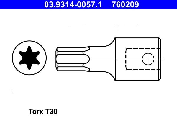 ATE Socket Article number: 03.9314-0057.1 cheaply