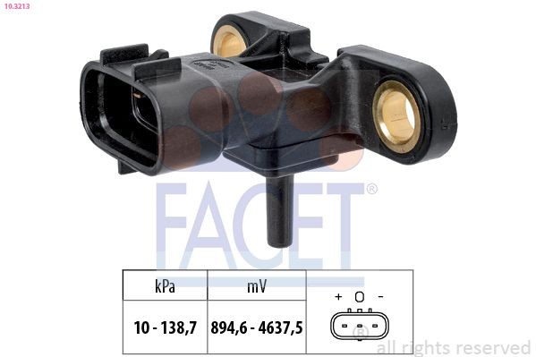 FACET Air Pressure Sensor, height adaptation Article number: 10.3213 cheaply