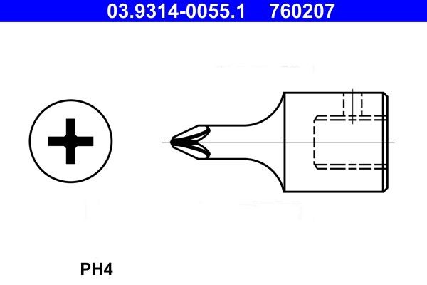 ATE Socket Article number: 03.9314-0055.1 cheaply