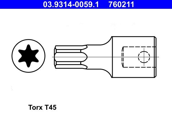 ATE Socket Article number: 03.9314-0059.1 cheaply
